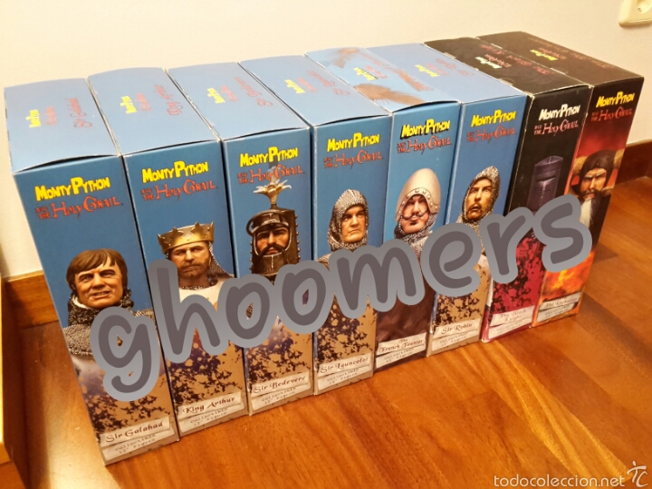 Figuras de goma y PVC: Monty python figuras Holy Grail colecci&oacute;n completa edici&oacute;n limitada - Foto 2