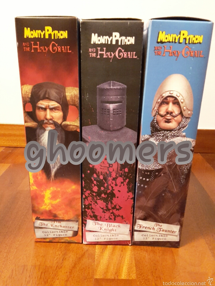 Figuras de goma y PVC: Monty python figuras Holy Grail colecci&oacute;n completa edici&oacute;n limitada - Foto 4
