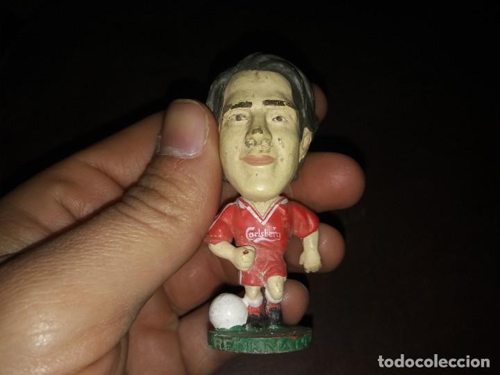 Figuras de Goma y PVC: Mu&ntilde;eco figuna jugador de futbol futbolista Manchester United REDKNAPP cerveza Carlsberg