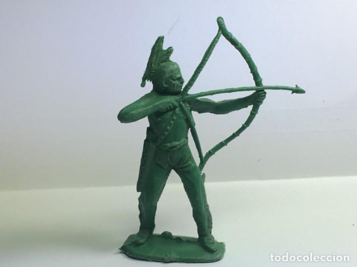 Figuras de goma y PVC: INDIO DE COMANSI 1&ordf; EPOCA - Foto 1