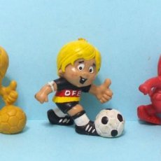 Figuras de Goma y PVC: FIGURAS MASCOTA FUTBOL - ORIGINALES BULLY