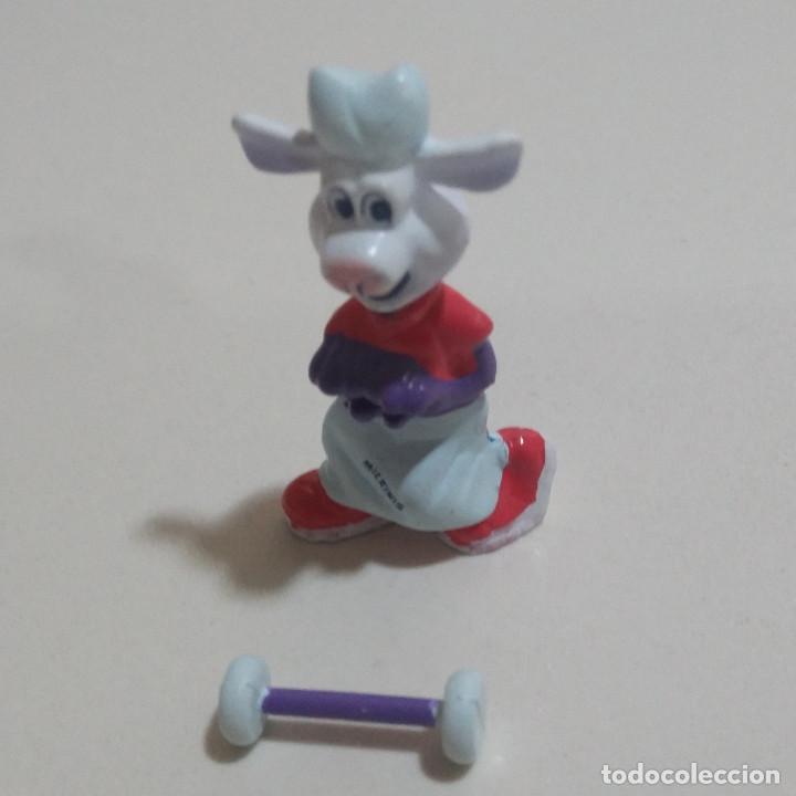 Figuras de Goma Kinder: figura vaquita milka mascota vaca miniatura mini mascota