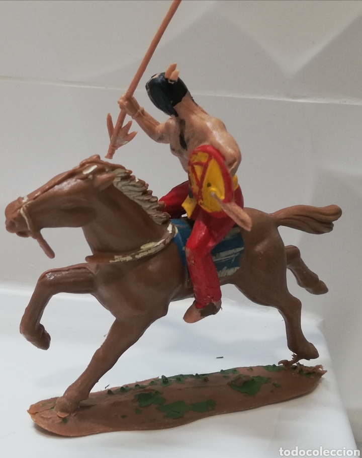 Figuras de goma y PVC: Reamsa indio siux a caballo - Foto 2