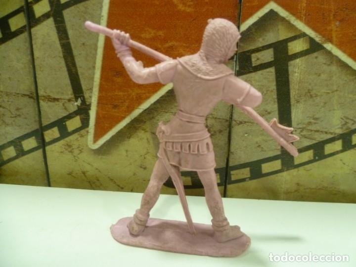 Figuras de goma y PVC: Soldado medieval con lanza - Foto 3