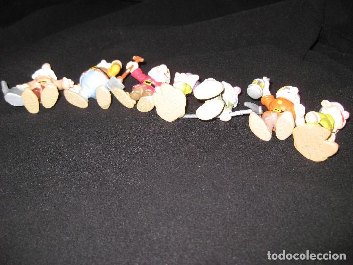 Figuras de goma y PVC: lote 7 enanitos DISNEY - Foto 2