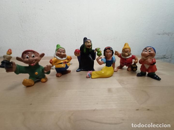 Figuras de goma y PVC: 6 FIGURAS PVC DE BLANCANIEVES - COMICS SPAIN - Foto 2