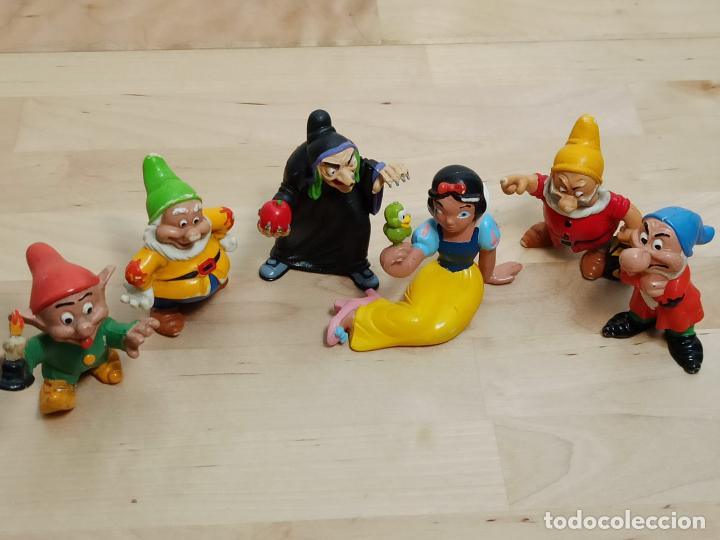 Figuras de goma y PVC: 6 FIGURAS PVC DE BLANCANIEVES - COMICS SPAIN - Foto 1