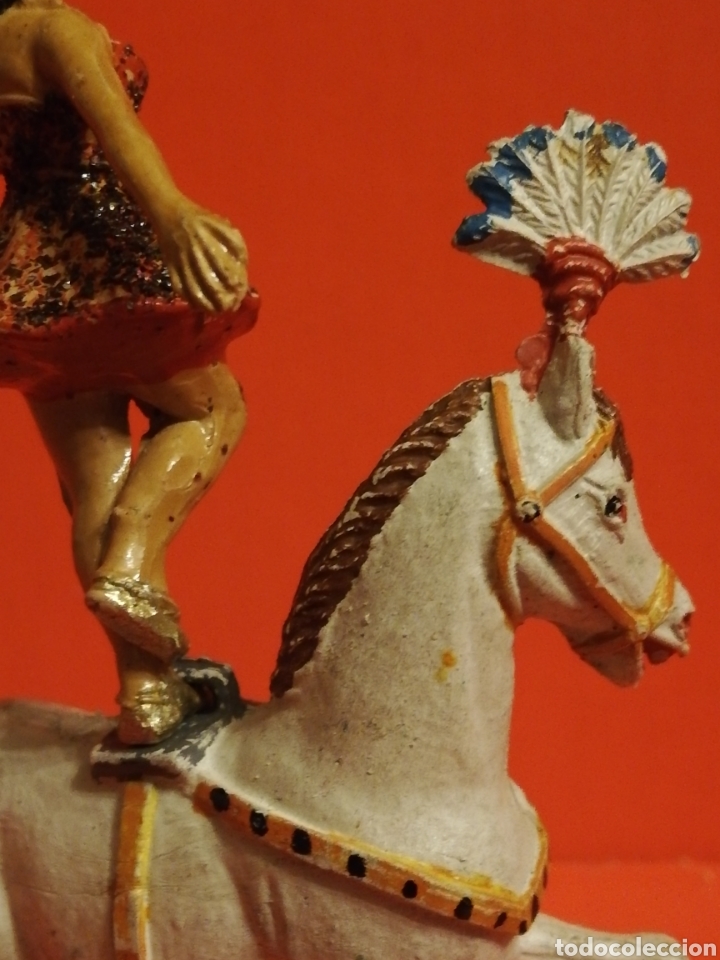 Figuras de goma y PVC: Jecsan circo equilibrista a caballo - Foto 8