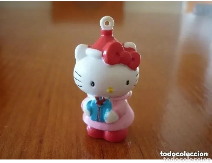 Figuras de goma y PVC: figuraHello Kitty con anilla ,sanrio 2012, 3,5cms - Foto 1