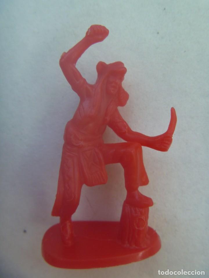 Figuras de goma y PVC: FIGURA DE PLASTICO DEL OESTE : INDIO - Foto 1