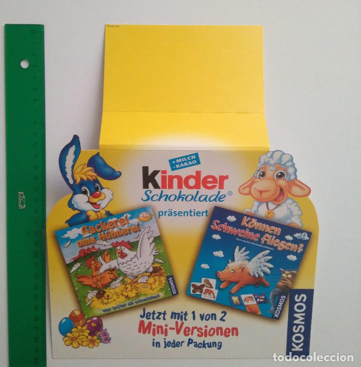 Kinder &Uuml;berraschung: kinder publicidad display publicitario promocion promo pascua oveja conejo conejito