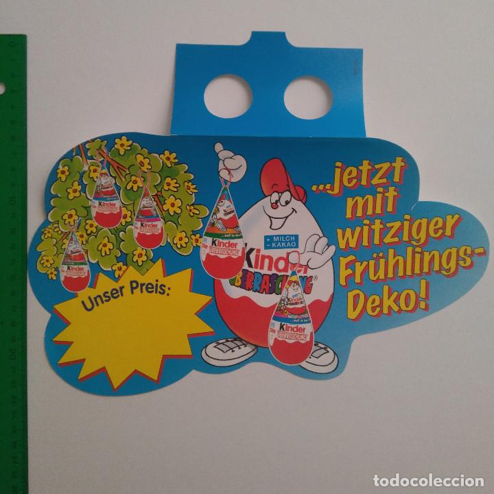 Figurines en Caoutchouc et PVC: kinder publicidad display publicitario promocion promo kinderino mascota mascot huevo