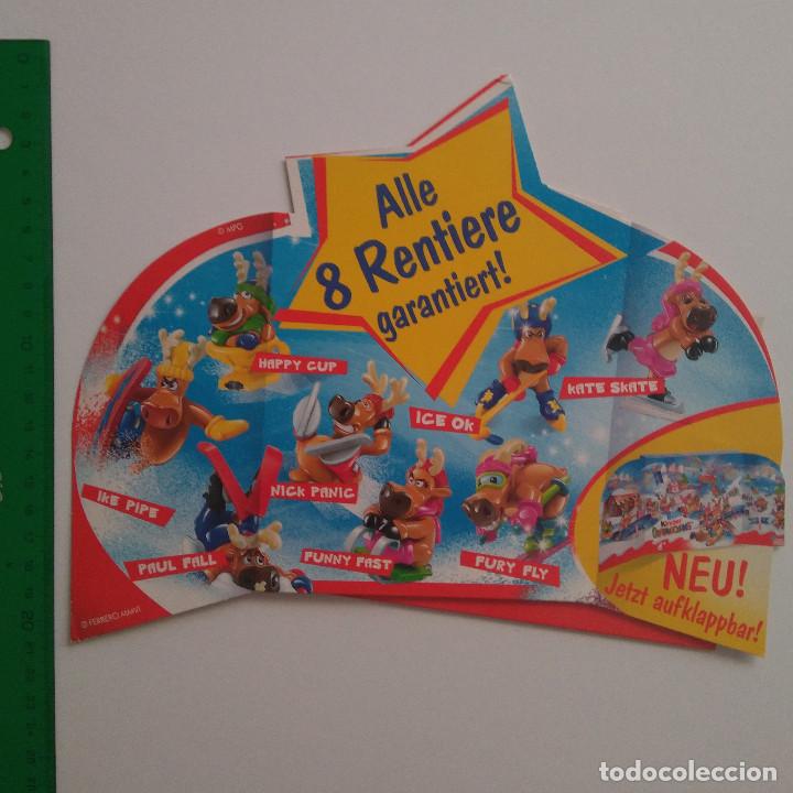 Figuras de Borracha e PVC: kinder publicidad display publicitario promocion promo alces renos navidad pascua