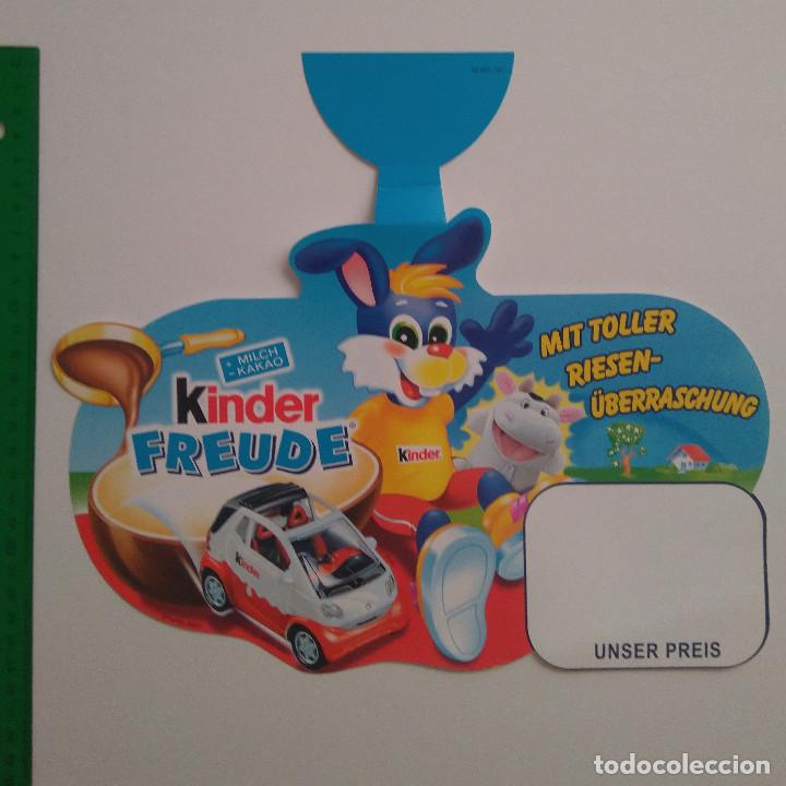 Figuras de Goma Kinder: kinder publicidad display publicitario promocion promo pascua conejo conejito