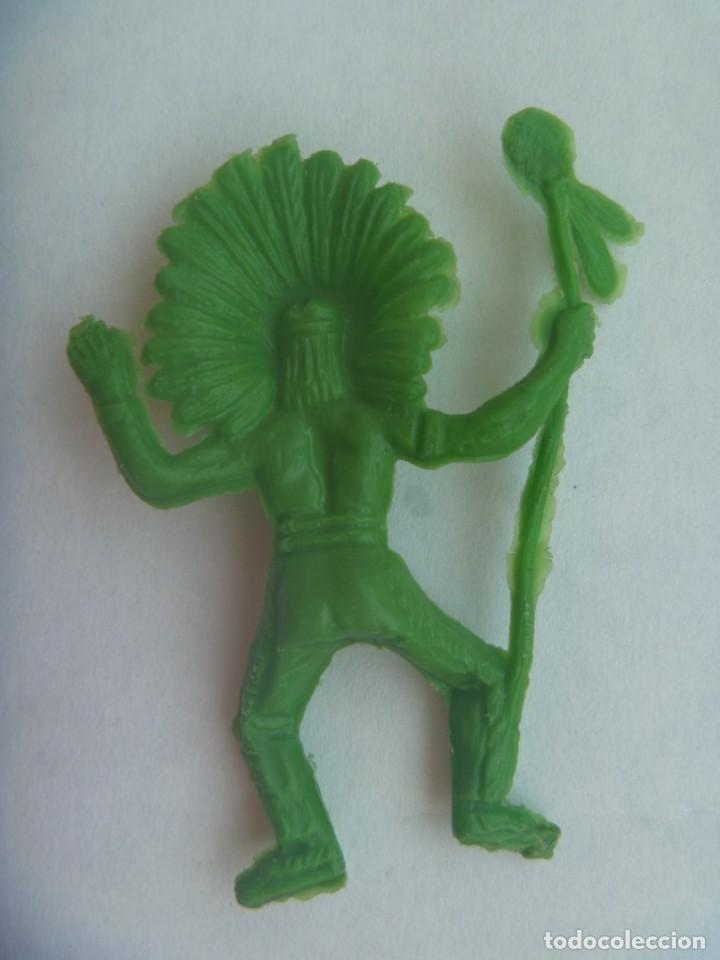 Figuras de goma y PVC: FIGURA DE PLASTICO DEL OESTE : INDIO , DE COMANSI ( SIN MARCA  ) - Foto 2