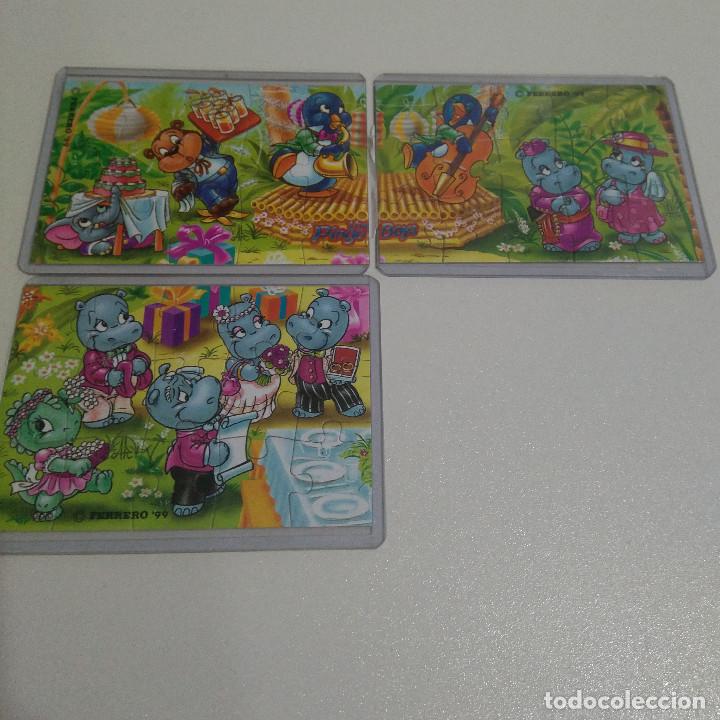 Figuras de Goma Kinder: kinder puzzle puzle hapy hippos hipo hipos boda hipopotamos ferrero