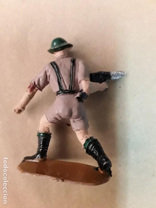 Figuras de goma y PVC: Soldado ingl&eacute;s plastico comansi - Foto 2