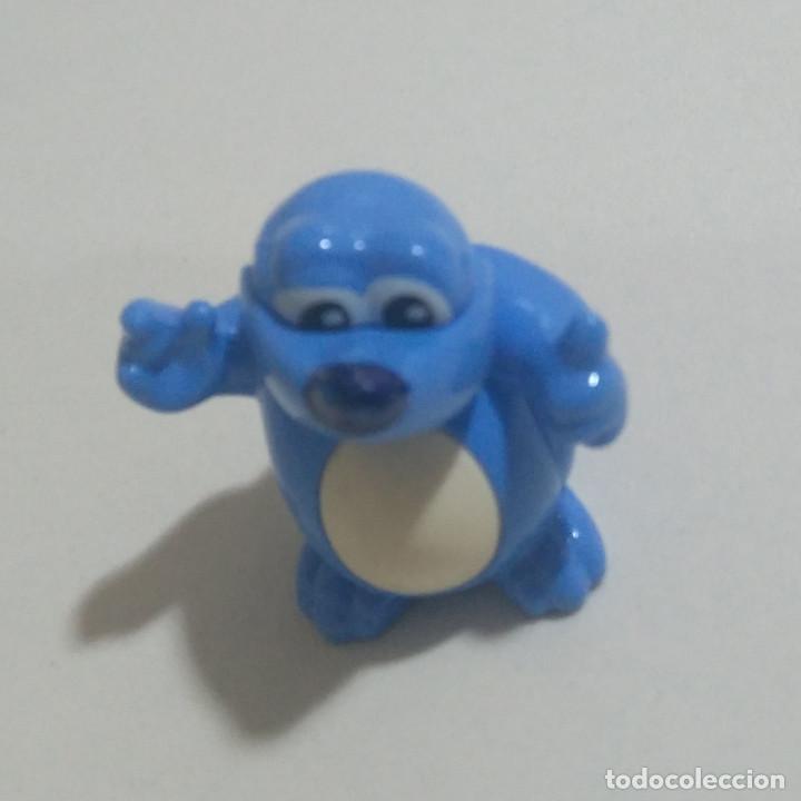 Figuras de Goma Kinder: kinder castor azul suave natoons animal osito oso