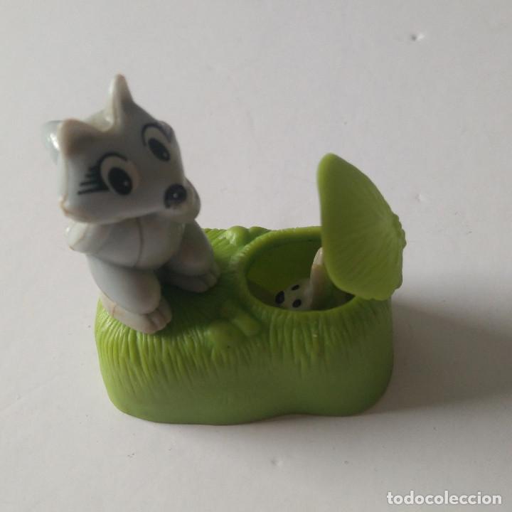 Figure di Gomma e PVC: kinder zorro conejo animal mu&ntilde;eco montable antiguo zorrito bunny