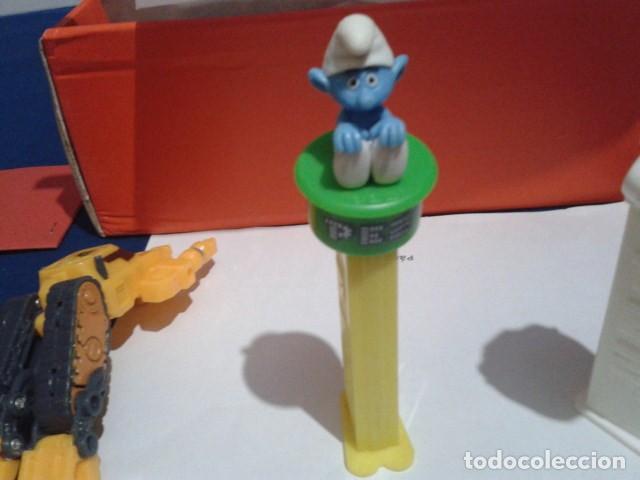 Figuras de goma y PVC dispensador PEZ: DISPENSADORES PEZ LOS PITUFOS - Foto 1
