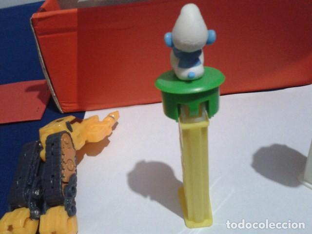Figuras de goma y PVC dispensador PEZ: DISPENSADORES PEZ LOS PITUFOS - Foto 2