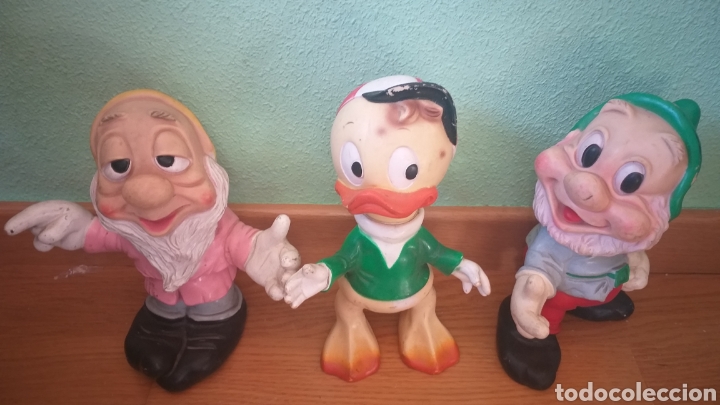 Figuras de goma y PVC: Mu&ntilde;ecos a&ntilde;os 60 disney chifle