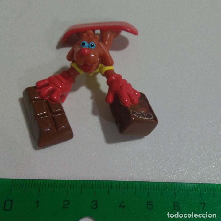 Figuras de Borracha e PVC: FIGURA CHOCAPIC MU&Ntilde;ECO PVC PROMOCIONAL GOMA PICO PERRO MASCOTA FIGURITA NESTLE FIGURA snowboard snow