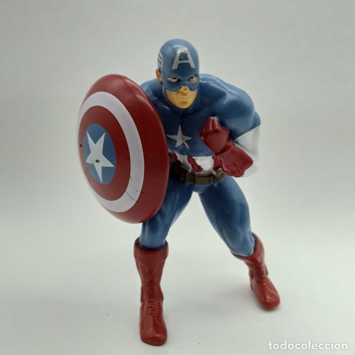 Figuras de goma y PVC: Capit&aacute;n am&eacute;rica de COMANSI - Foto 1