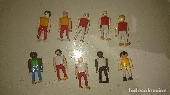 Figuras de Goma y PVC: LOTE DE 10 MU&Ntilde;ECOS ANTIGUOS CREO QUE DE COLA CAO , ALGUNO LE FALTAN PIEZAS . LEER DESCRIPCION