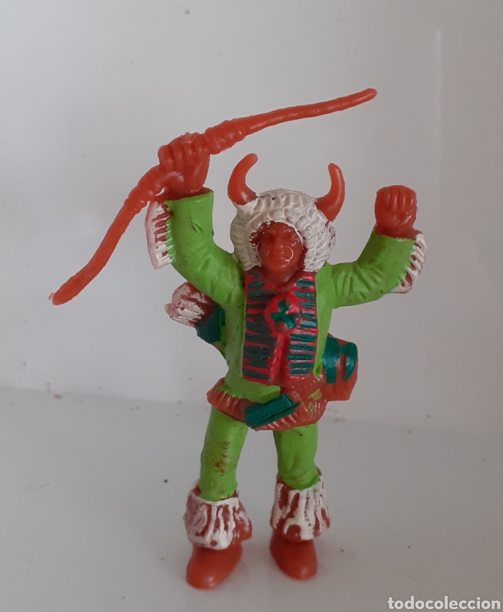 Figuras de goma y PVC: FIGURA INDIO COMANSI - Foto 1