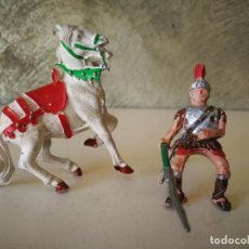 Figuras de Goma y PVC: MUY RARO GLADIADOR ROMANO DE GOMA SERIE GLADIADORES LAFREDO 54 MM. Lote 194243330