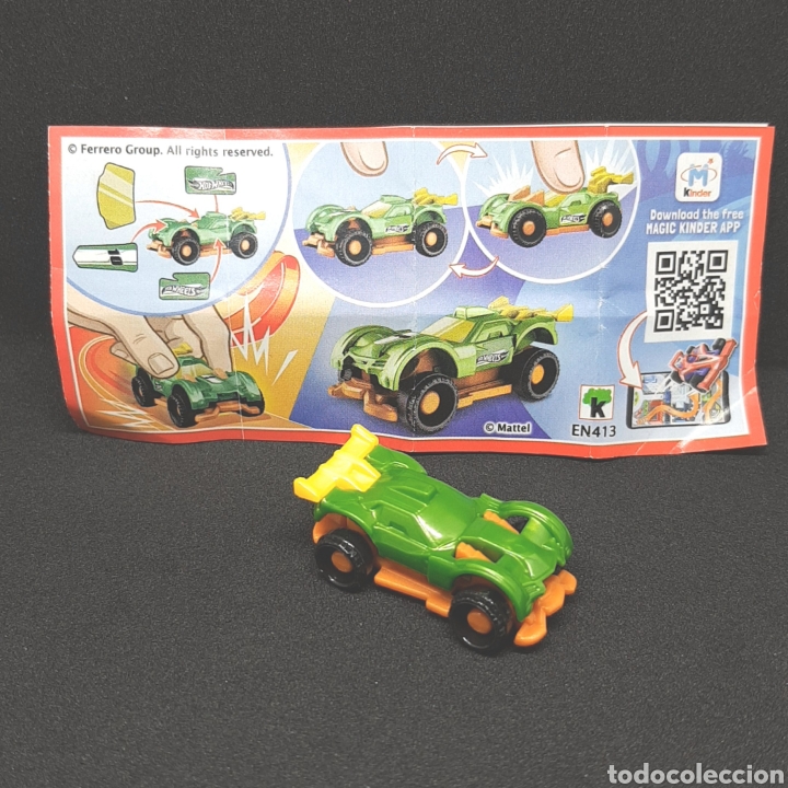 Figure di Gomma e PVC: (C-29) KINDER + BPZ: EN413 - HOTWHEELS