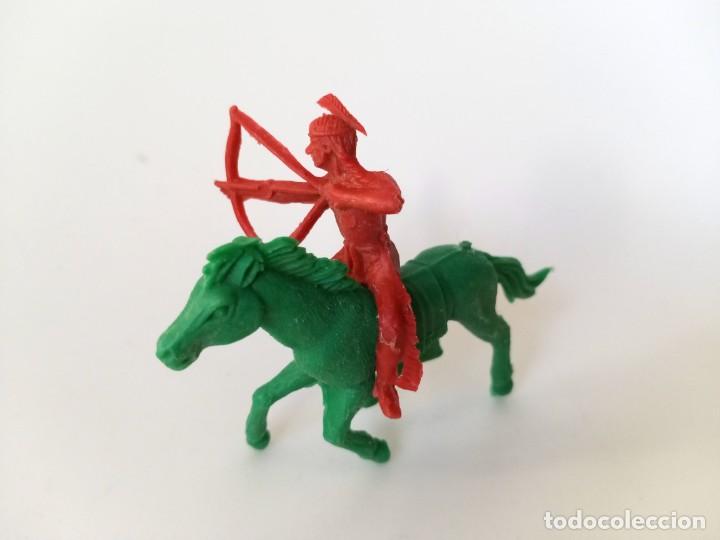 Figuras de goma y PVC: Figuras indio y caballo reamsa - Foto 1