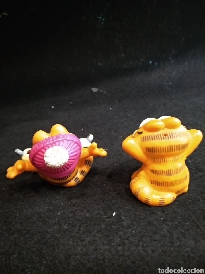 Figuras de goma y PVC: 2 figuras Garfield bully - Foto 2