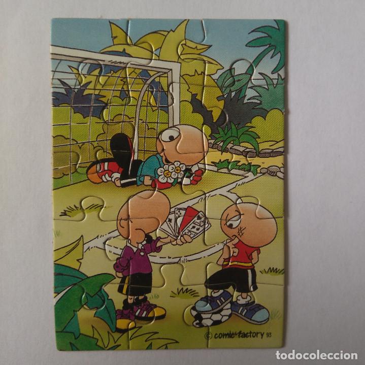 Figure di Gomma e PVC: puzzle kinder ferrero rompecabezas puzle carton antiguo 90