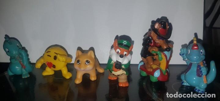 Figure di Gomma e PVC: Lote de 6 Figuras juguetes - Kinder la mayor&iacute;a - Tal como se ve en foto