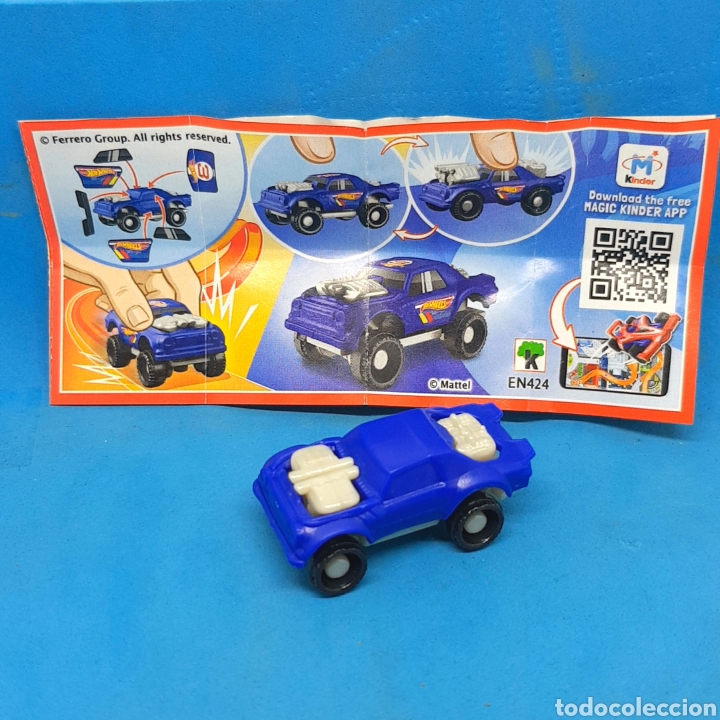 Figure di Gomma e PVC: (C-27) KINDER + BPZ: EN424. HOTWHEELS
