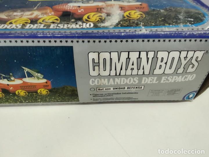 Figuras de goma y PVC: CAJA DE COMAN BOYS DE COMANSI COMANDOS DEL ESPACIO  REF 809 - Foto 2