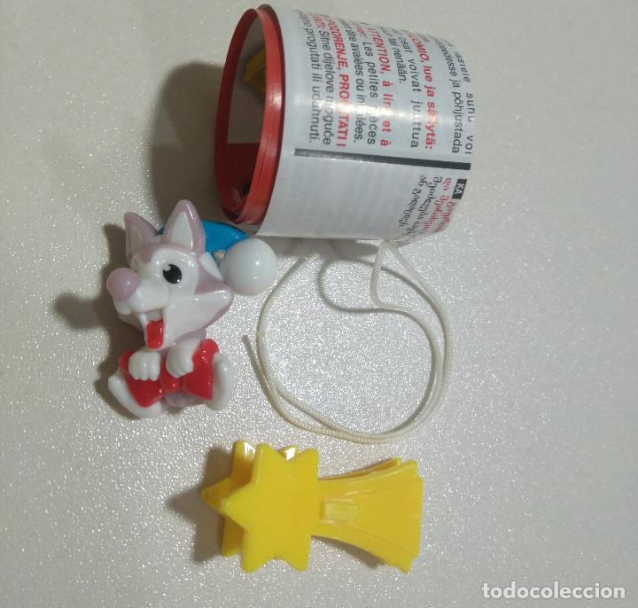 Kinder &Uuml;berraschung: kinder navidad zorro lobo decoracion navide&ntilde;a pinza mu&ntilde;eco colgante cuerda bpz papel