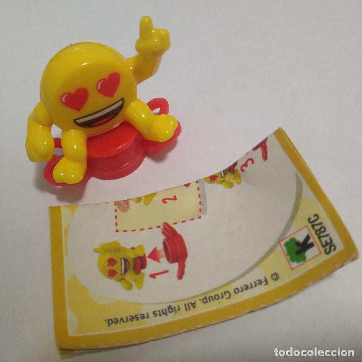Kinder &Uuml;berraschung: kinder emojoy emoji tampon corazon mu&ntilde;eco papel instrucciones bpz enamorado san valentin stamp
