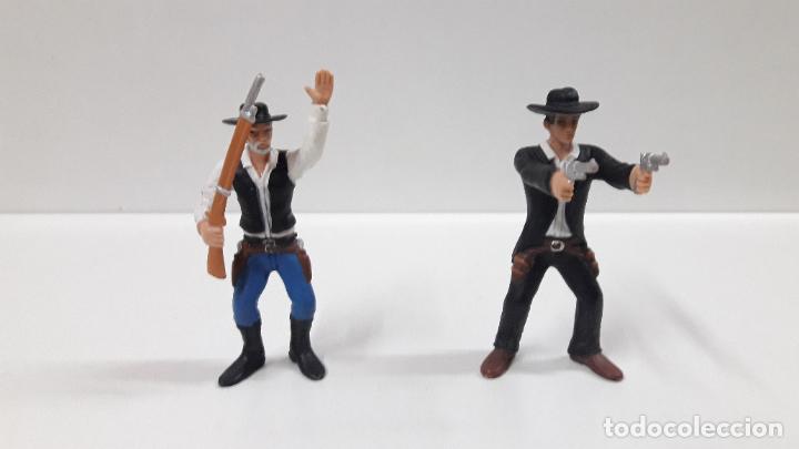 Figuras de goma y PVC: VAQUEROS - COWBOYS . COMANSI - Foto 2