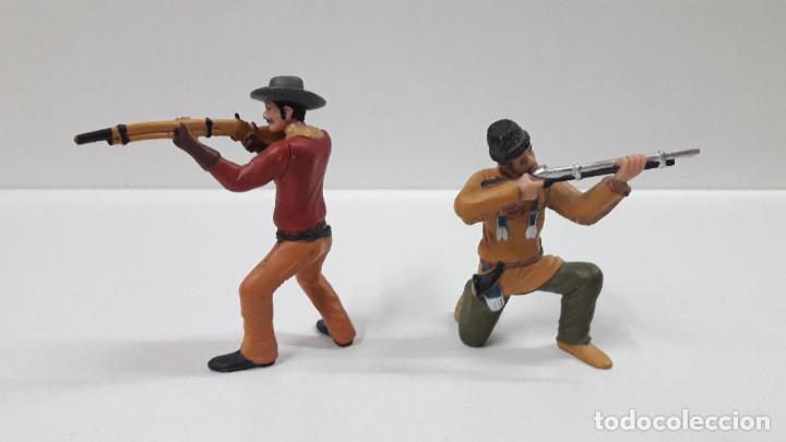 Figuras de goma y PVC: VAQUEROS - COWBOYS . COMANSI - Foto 3