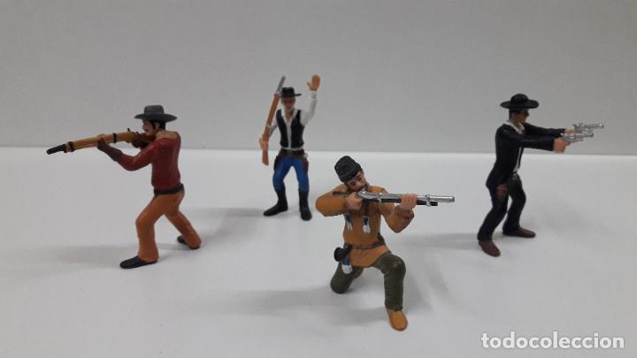 Figuras de goma y PVC: VAQUEROS - COWBOYS . COMANSI - Foto 1