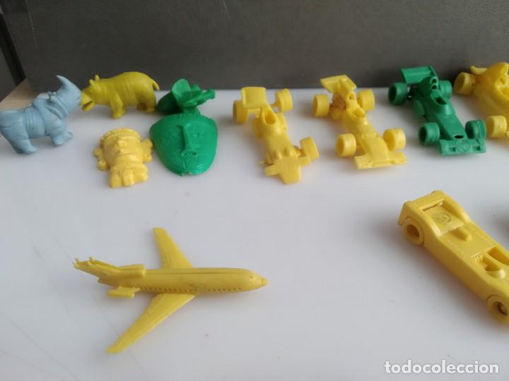 Figuras de goma y PVC dispensador PEZ: LOTE DE DUNKIN TITO Y MAS - Foto 2
