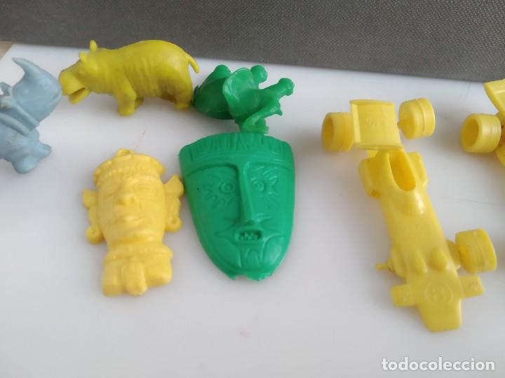 Figuras de goma y PVC dispensador PEZ: LOTE DE DUNKIN TITO Y MAS - Foto 5