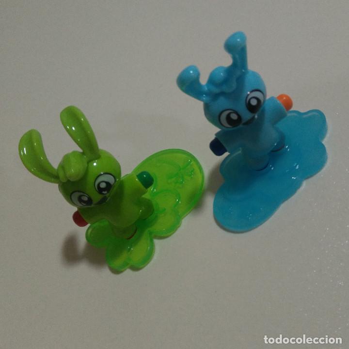 Kinder &Uuml;berraschung: kinder ceras mixart conejos verde azul cera