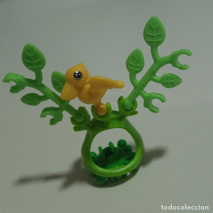 Kinder &Uuml;berraschung: kinder pajaro puzzle montable arbol arbusto mu&ntilde;eco pajarito ave
