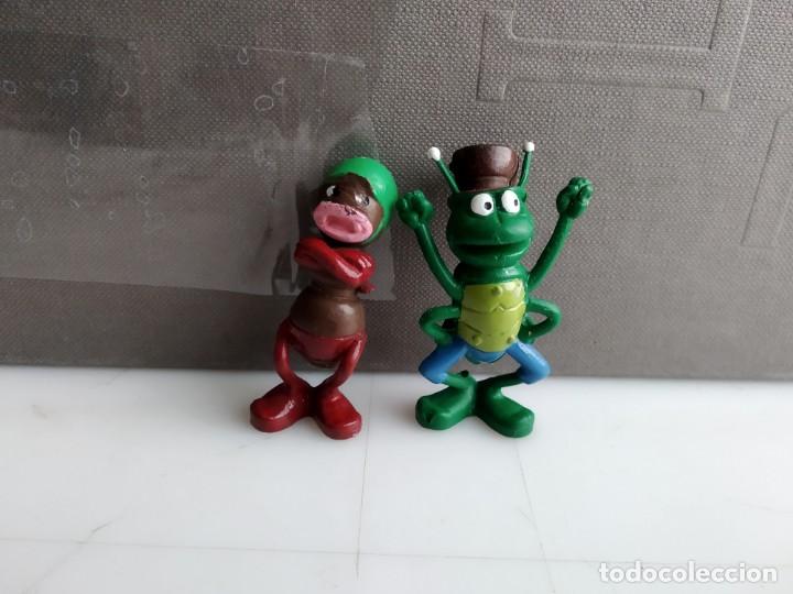 Figuras de goma y PVC: 2 FIGURAS COMISC SPAIN DE LA ABEJA MAYA - Foto 1