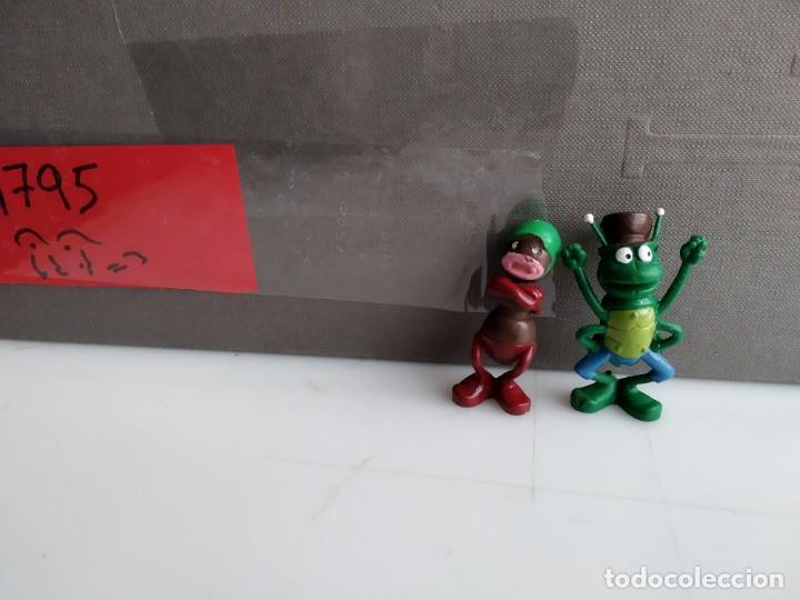 Figuras de goma y PVC: 2 FIGURAS COMISC SPAIN DE LA ABEJA MAYA - Foto 2