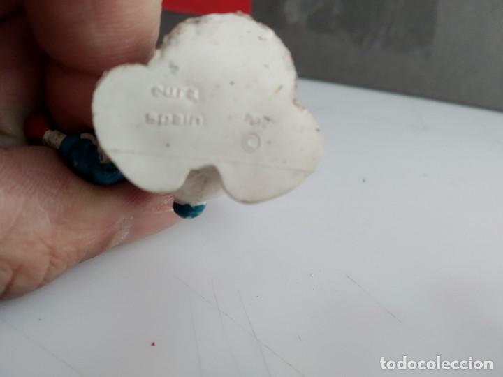 Figuras de goma y PVC: ANTIGUA FIGURA PITUFO - Foto 4